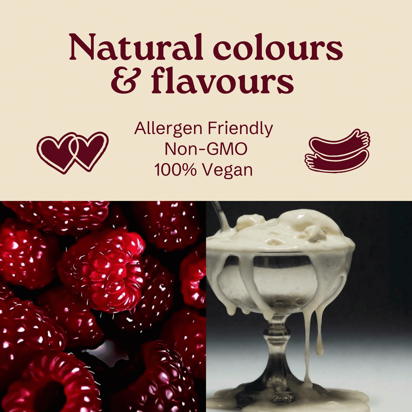 BLUSH RUSH (Raspberries & Cream Functional Soda)